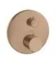 AXOR-HG-AXOR-Starck-Thermostat-Unterputz-mit-Ab-und-Umstellventil-Brushed-Red-Gold-10720310 gallery number 1